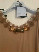 Abito blumarine color nocciola