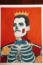 Stampa giclée Gustavo Rimada Freddie Mercury Queen edizione limitata #11/135
