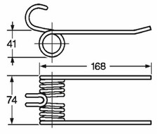 Dente Rotopressa Ama Adattabile Abbriata Guima - 10 pz Made in Italy