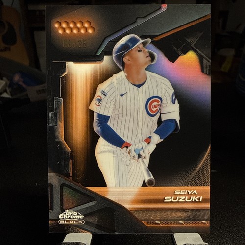 2026 topps chrome black seiya - topps,