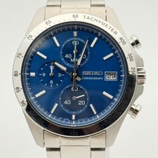 Seiko Cronografo Quadrante Blu