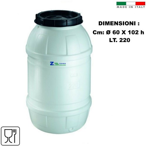 Fusto polietilene per vino - polietilene,