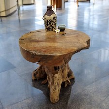 Tavolino teak radica - , massello