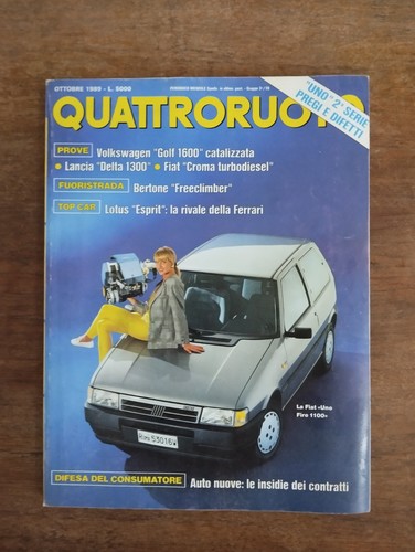 1989 quattroruote ottobre - quattroruote,