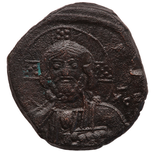 Moneta follis bizantina - moneta,