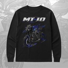 Per tifosi Yamaha MT-10 2022-2025 - T-shirt manica lunga
