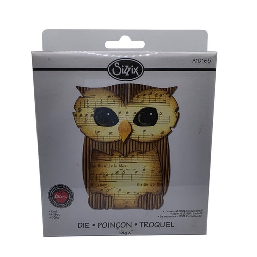 Sizzix bigz owl die - owl,