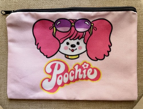 Pochette poochie rosa con - poochie, zip