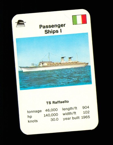 Scheda informativa nave - scheda,