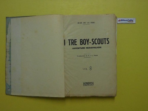 3911 libro tre boy scouts - j,