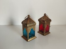 coppia lanterne marocchine vintage