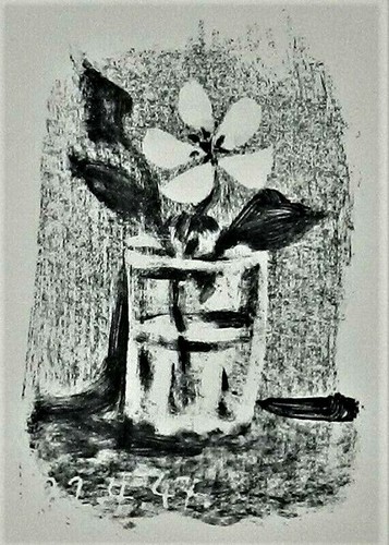 Pablo picasso fleurs dans - pablo, un