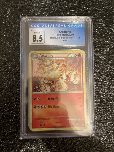 Cgc arcanine 2010 - cgc, 8.5