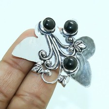 Anello gioiello in onice nero