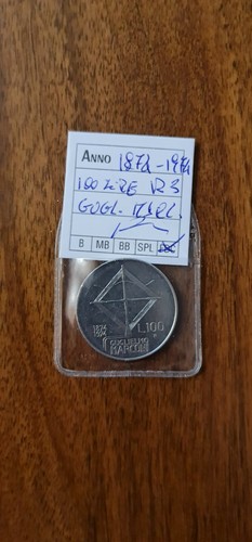 100 lire 1874 guglielmo - 100,