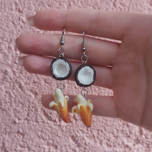 Orecchini con miniature - , di