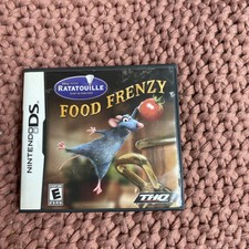 Nintendo DS: Ratatouille Food Frenzy - solo manuale e custodia - senza cartuccia gioco!