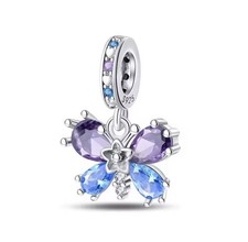 Charm farfalla perline - charm,