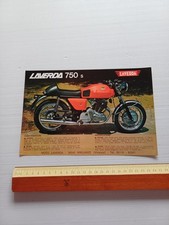 Laverda 750 S - 750 GT 1970 depliant originale ITALIANO