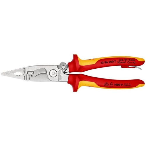 Pinza per impianti elettrici