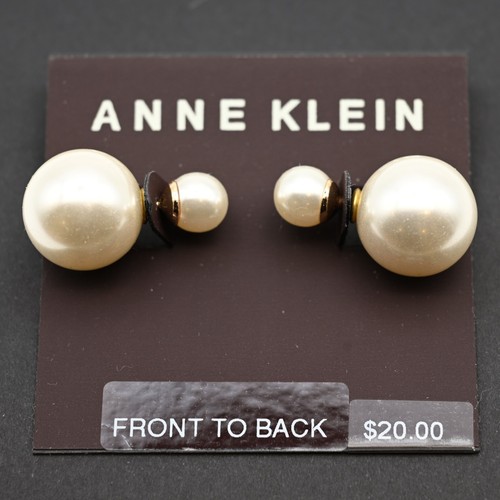 Orecchini anne klein fronte - orecchini,