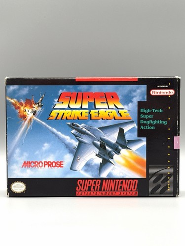Super strike eagle snes - super,