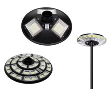 Lampione Faro Giardino Stradale Crepuscolare Ufo Pannello Solare