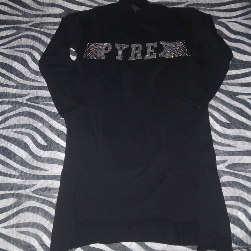 Felpa vestito pyrex con - pyrex,