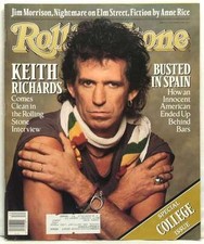KEITH RICHARDS ROLLING STONE