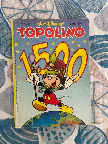Fumetto topolino 1500 - topolino, 1500,