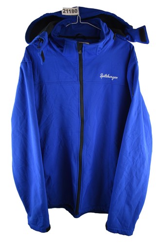 Giacca vento blu spitsbergen - blu,
