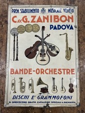 Insegna Targa Cav G Zanibon