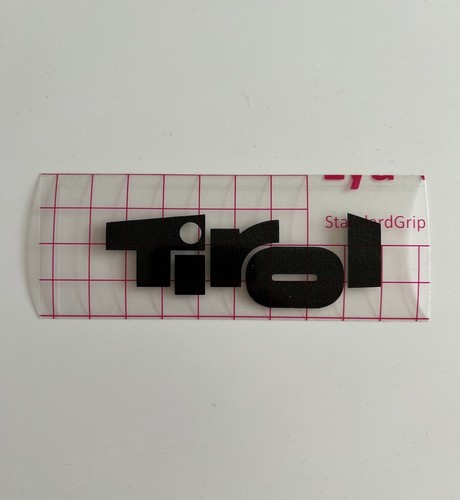 Adesivo finestrino logo tirol - adesivo,