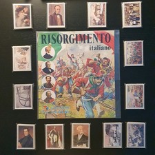 Album Risorgimento italiano ??PANINI 1975 + Set Completo Ottime Condizioni ?