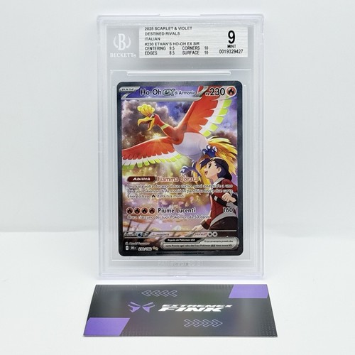 Carta pokemon ex - ho-oh,