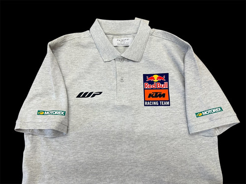 Polo shirt grey melange per - polo,