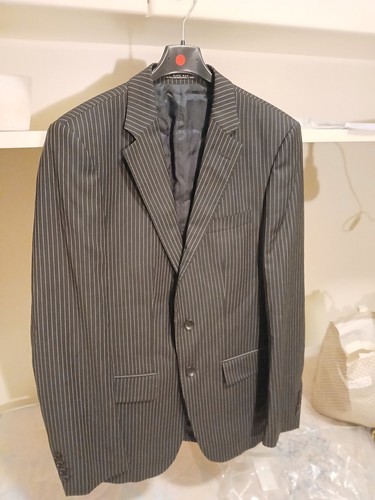 Completo nero gessato zara - completo,