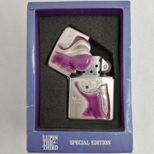 Zippo 2007 Lupin La Terza Miniera Fujiko Edizione Speciale 2008 Ver. Accendino con scatola