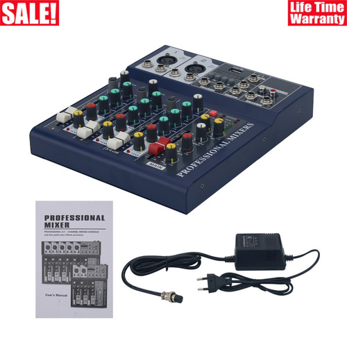 Jiy sound mixer con usb - con,