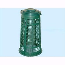 Trespolo Bidone Portasacchi In pvc Con Coperchio 38x86 Cm 1pz