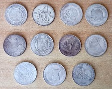 Lotto n. 11 monete mondiali di