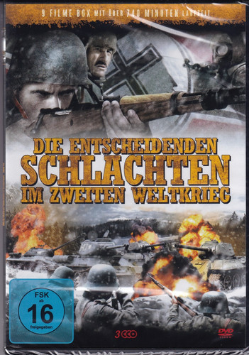 Kriegsfilme dvd box filme - 3x, 9