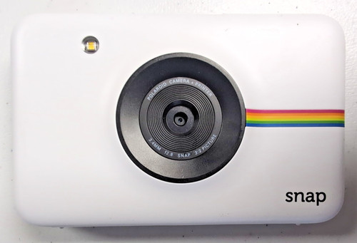 Open box polaroid snap - open,