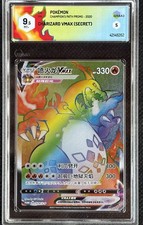 GRAAD  9.5 - Charizard VMAX  Promo Rainbow Battle Box Full Art GCC Pokemon Chi
