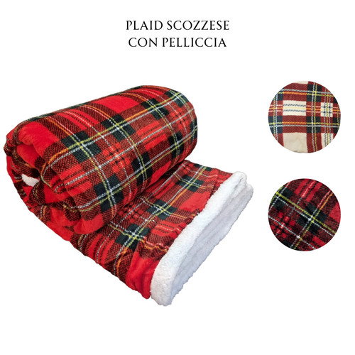 Coperta plaid pile - plaid,