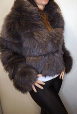 pelliccia  donna sintetica con