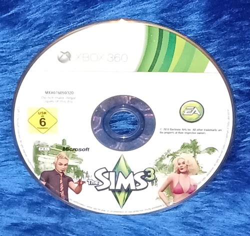 The sims xbox - xbox, disco