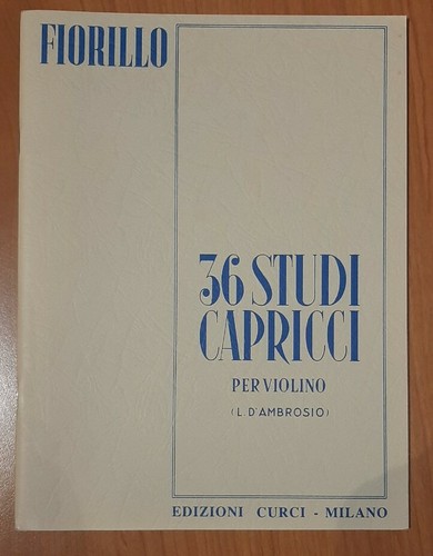 Fiorillo capricci - fiorillo, (studi)