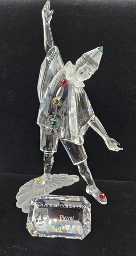 Figurina pierrot swarovski - figurina,