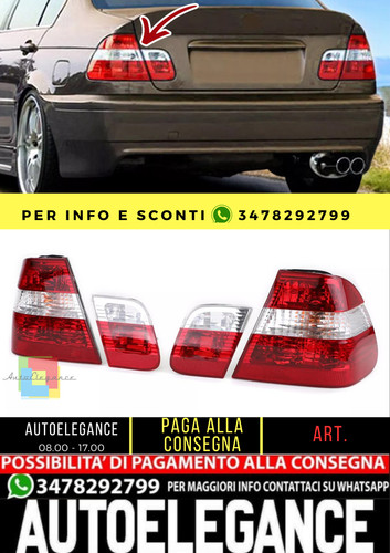 Fanali posteriori rossi